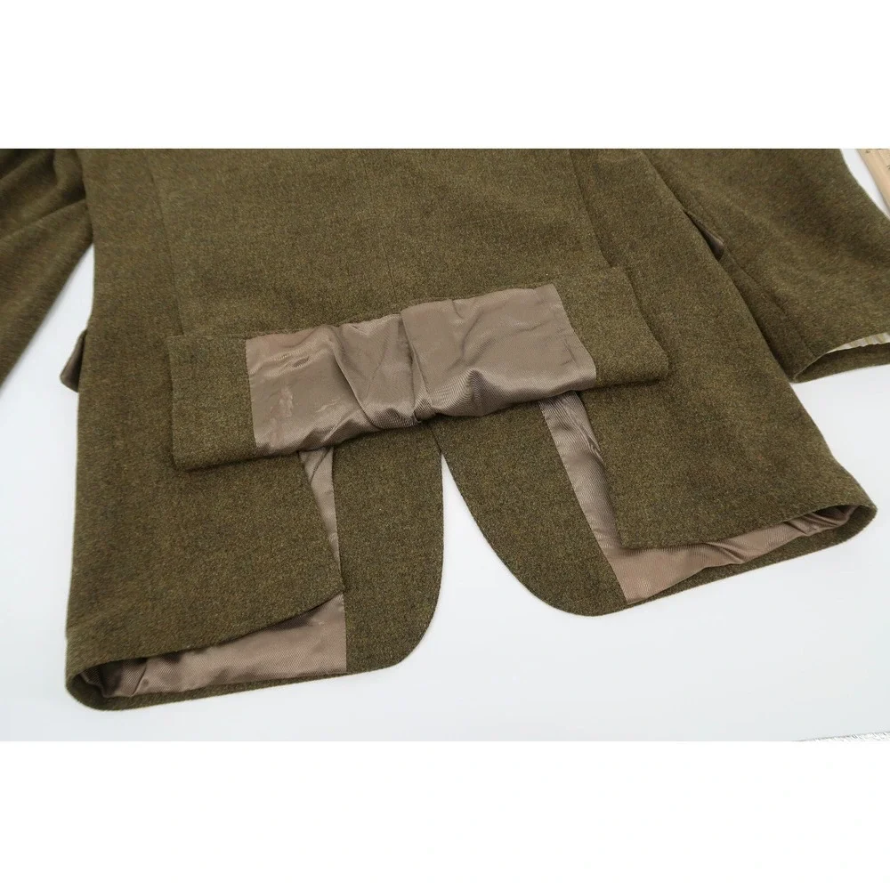 Kirsch Hand-Made Stretch 500 C Wool Three‎ Button Blazer Jacket Size 56 (46 US)